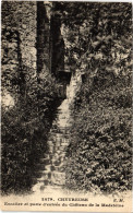 CPA CHEVREUSE Escalier Et Porte D'Entree Du Chateau De La Madeleine (1412375) - Chevreuse