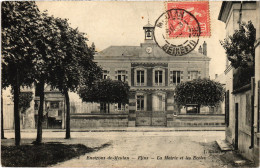 CPA FLINS Mairie Et Ecole (1412282) - Other & Unclassified