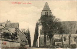 CPA LONGVILLIERS Mairie Et Eglise (1412228) - Other & Unclassified