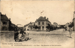 CPA PONTCHARTRAIN La Place - Rue Mazieres - Rue St-Frederic (1412218) - Other & Unclassified