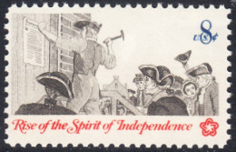 !a! USA Sc# 1477 MNH SINGLE (a3) - Posting A Broadside - Unused Stamps