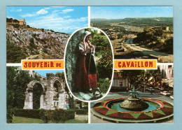 CP 84 - Souvenir De Cavaillon - L'ermitage Saint Jacques, La Table D'orientation, La Comtadine, L'arc De Triomphe Romain - Cavaillon