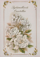 FLOWERS Vintage Ansichtskarte Postkarte CPSM #PAS020.DE - Flowers