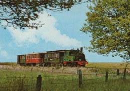 ZUG Schienenverkehr Eisenbahnen Vintage Ansichtskarte Postkarte CPSM #PAA990.DE - Trains