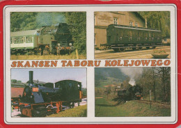 ZUG Schienenverkehr Eisenbahnen Vintage Ansichtskarte Postkarte CPSM #PAA797.DE - Treni