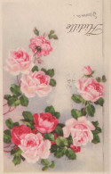 FIORI Vintage Cartolina CPA #PKE605.IT - Blumen