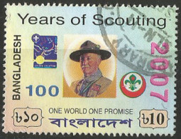 Bangladesh - 2007 - 100 Years Of Scouting   - USED . ( Condition As Per Scan ) ( OL 18/07/2019 ) - Bangladesch