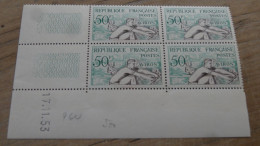 YVERT 964 Coin Daté 17.11.53 JO HELSINKI AVIRON ,  ** MNH Neufs Sans Charnière ............ P6B - 1930-1939