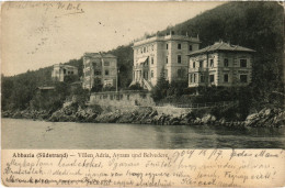 CPA AK Abbazia Villen Adria, Ayram U. Belvedere CROATIA (1405752) - Croatia