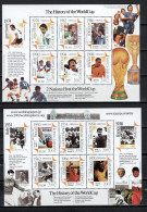 Grenada 2001 Football Soccer World Cup 2 Sheetlets MNH - 2002 – Zuid-Korea / Japan