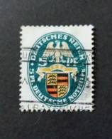 GERMANY ALLEMAGNE EMPIRE 1926 DEUTSCHES REICH WURTEMBERG MILLESIME CAT. YVERT N.390A WMK LAW DROIT - Used Stamps