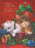 GATO GATITO Animales Vintage Tarjeta Postal CPSM #PAM534.ES - Cats