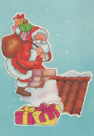 PAPÁ NOEL NAVIDAD Fiesta Vintage Tarjeta Postal CPSM #PAJ715.ES - Santa Claus