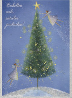 ÁNGEL NAVIDAD Vintage Tarjeta Postal CPSM #PAH862.ES - Angels