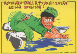 SOLDAT HUMOR Militaria Vintage Ansichtskarte Postkarte CPSM #PBV878.DE - Humoristiques