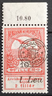 Magyar Kir Posta / Surcharge Regatul Romaniei 1 Leu - Unused Stamps