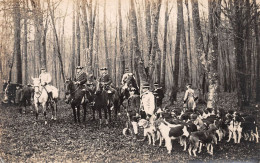 CHASSE A COURRE - Photo Originale Équipage De Mr Le Comte De Valon Et Du Prince MURAT Photo Georges ROYER - Sports