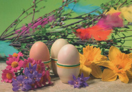 OSTERN EI Vintage Ansichtskarte Postkarte CPSM #PBO149.DE - Ostern