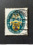 GERMANY ALLEMAGNE EMPIRE 1928 DEUTSCHES REICH SCHWERIN MILLESIME CAT. YVERT N.417A WMK LAW DROIT - Used Stamps