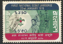 Bangladesh - 1978 - 1st National Scout Jamboree  - USED. ( Condition As Per Scan ) D. ( OL 07/07/2019) - Bangladesch