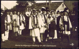 Foto Postcard Bukowina Bucovina Buchenland - Cernauti Czernowitz - Români La Parada Costumelor Populare - Roumanie