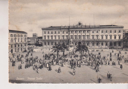 SASSARI PIAZZA ITALIA  ANIMATISSIMA  VG  1952 - Sassari