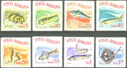 ROMANIA 1964 FISH** - Peces