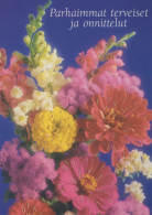 FLEURS Vintage Carte Postale CPSM #PAR179.FR - Flowers