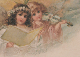 ANGE NOËL Vintage Carte Postale CPSM #PAH561.FR - Angels