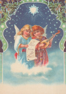 ANGE NOËL Vintage Carte Postale CPSM #PAH863.FR - Anges