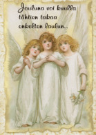 ANGE NOËL Vintage Carte Postale CPSM #PAG927.FR - Angels
