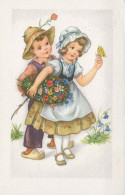 NIÑOS NIÑOS Escena S Paisajes Vintage Tarjeta Postal CPSMPF #PKG711.ES - Szenen & Landschaften