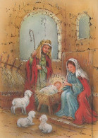 NIÑOS Escena Paisaje Niño JESÚS Vintage Tarjeta Postal CPSM #PBB561.ES - Scènes & Paysages