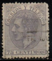 ESPAGNE 1882 O - Used Stamps