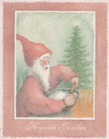Happy New Year Christmas GNOME Vintage Postcard CPSM #PAU178.GB - Neujahr