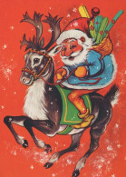 SANTA CLAUS CHRISTMAS Holidays Vintage Postcard CPSM #PAJ923.GB - Kerstman