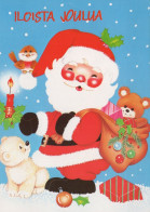 SANTA CLAUS CHRISTMAS Holidays Vintage Postcard CPSM #PAJ576.GB - Santa Claus