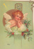 ANGEL CHRISTMAS Holidays Vintage Postcard CPSM #PAJ316.GB - Angels