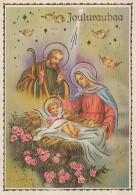 ANGE Noël Bébé JÉSUS Vintage Carte Postale CPSM #PBP277.FR - Anges