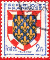 écusson Touraine - Used Stamps
