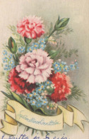 FLOWERS Vintage Postcard CPA #PKE722.GB - Fleurs