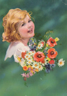 CHILDREN Portrait Vintage Postcard CPSM #PBV077.GB - Portretten
