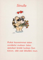BEAR Animals Vintage Postcard CPSM #PBS143.GB - Bären