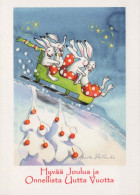 Happy New Year Christmas Vintage Postcard CPSM #PBN032.GB - New Year