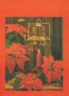 Happy New Year Christmas CANDLE Vintage Postcard CPSM #PBN715.GB - Nouvel An