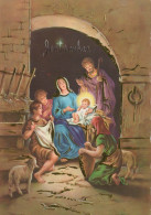 Virgen Mary Madonna Baby JESUS Christmas Religion Vintage Postcard CPSM #PBB818.GB - Virgen Mary & Madonnas