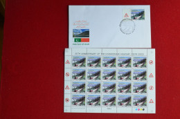 Pakistan 2003 FDC + Mint M/S Karakoram Highway Karakorum Himalaya Mountaineering Escalade Alpinisme - Arrampicata