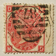 Grande-Bretagne YT N° 28 Used/oblitéré Bord De Feuille - Used Stamps
