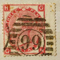 Grande-Bretagne YT N° 28 Used/oblitéré Bord De Feuille - Used Stamps