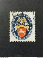 GERMANY ALLEMAGNE EMPIRE 1928 DEUTSCHES REICH BRUNSWICK MILLESIME CAT. YVERT N.419A WMK LAW DROIT - Oblitérés